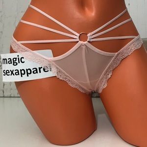 VS XL VERY SEXY CHEEKY PANTY STRAPPY CAGED PANTY